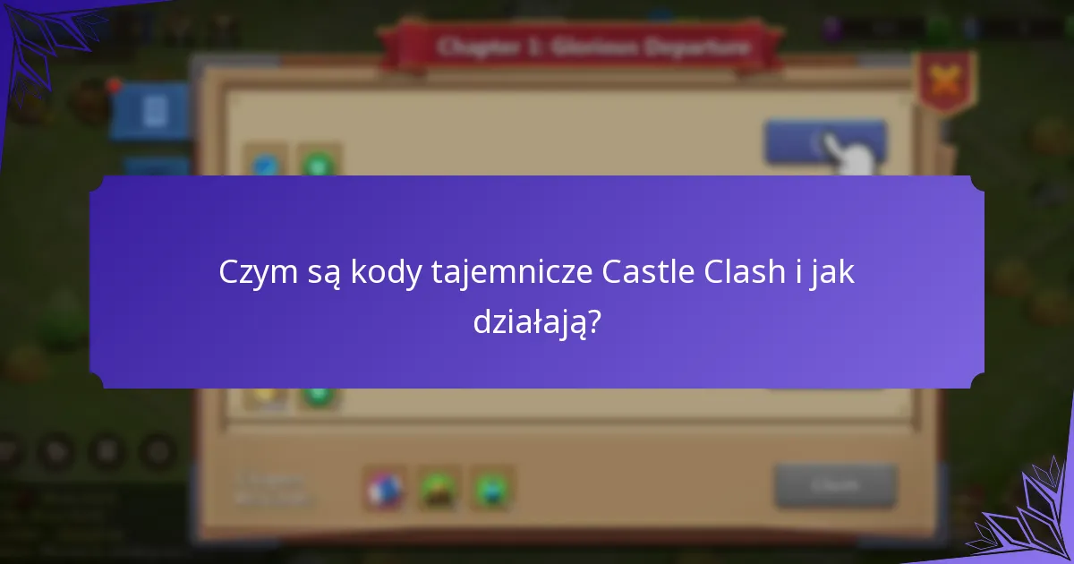 Jakie kody tajemnicze są obecnie aktywne?