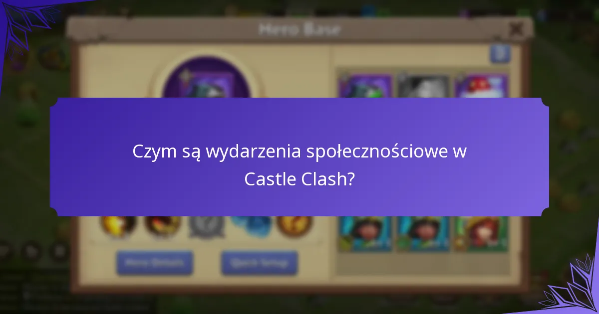 Jak działają rozdania w Castle Clash?