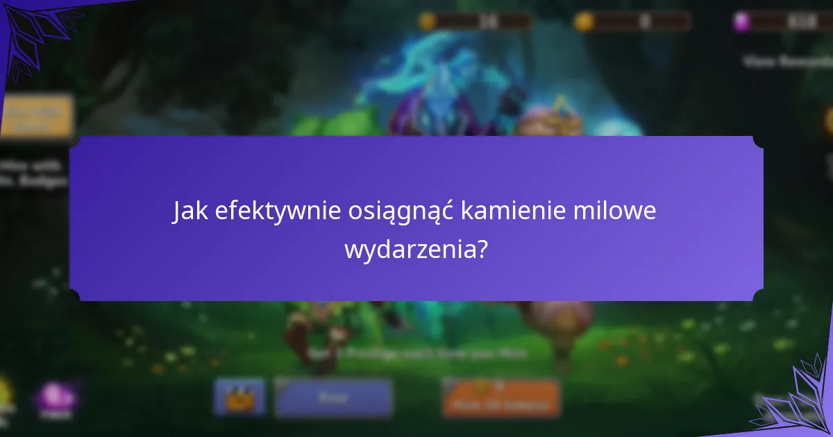Jakie materiały do rzemiosła można zdobyć z kamieni milowych wydarzenia?