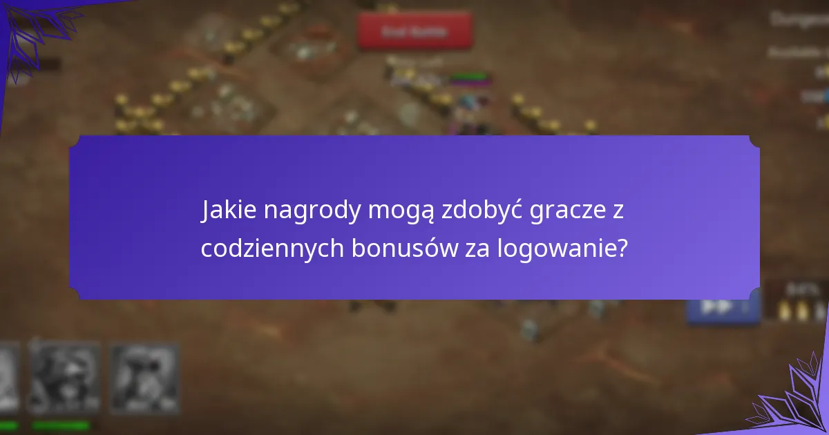 Jakie są ostatnie aktualizacje codziennych bonusów za logowanie w Castle Clash?