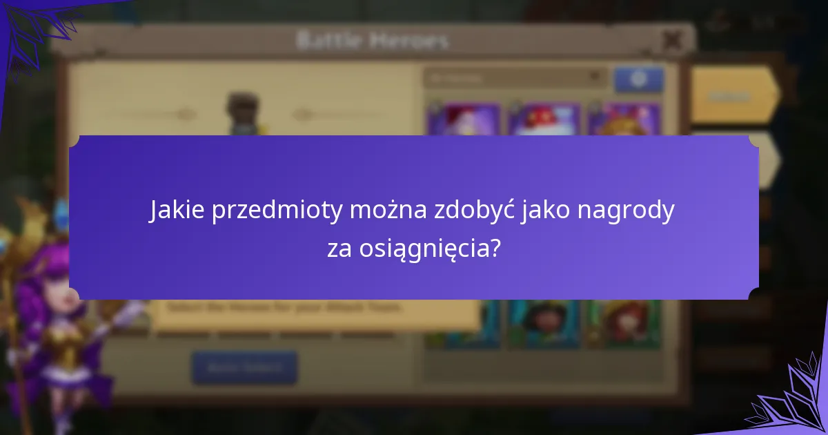 Jak nagrody za osiągnięcia wypadają w porównaniu do innych nagród w Castle Clash?